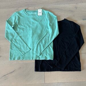 NWT Crewcuts Mint & Black Girlfriend Tee Bundle